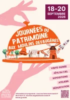 Les Journ&eacute;es Europ&eacute;ennes du Patrimoine aux Moulins de Faug&egrave;res
