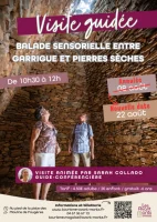 VISITES GUIDEES : BALADES SENSORIELLES ENTRE GARRIGUE ET PIERRES SECHES