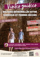 Affiche visites guid&eacute;es &copy; OT Avant-Monts