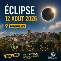 ECLIPSE_MAGALAS &copy; Mairie de Magalas