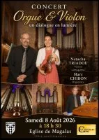 CONCERT ORGUE MAGALS &copy; MAIRIE 