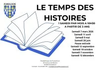 LE TEMPS DES HISTOIRES  &copy; AURELIE DURAND