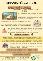 Repas international &copy; Municipalit&eacute; Saint-Geni&egrave;s- de- Fontedit