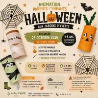 HALLOWEEN S&rsquo;INVITE AUX JARDINS D&rsquo;YVETTE ! &copy; couronne marine