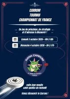 Championnat de France de Carrom &copy; Association Rana Carrom