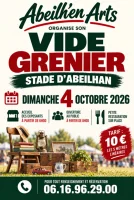 affiche vide grenier panneau lumineux &copy; Abeilhen Arts