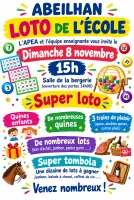 Loto de l'&eacute;cole d'Abeilhan  &copy;  15h