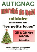 Marché Noël Solidaire Autignac -OT AvantMonts2023 © LeBlanc
