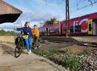 Oenovelo_Saint_Chinian_au_Canal_du_Midi_Gare_Magalas_-_Geraldine_Lefranc &copy;G&eacute;raldine Lefranc - ADT34